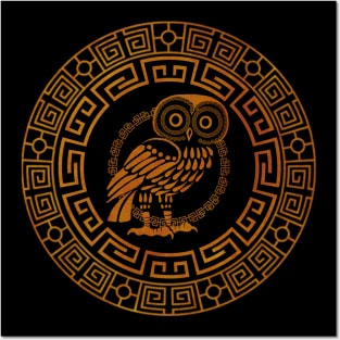 Athenian Owl Posters and Art